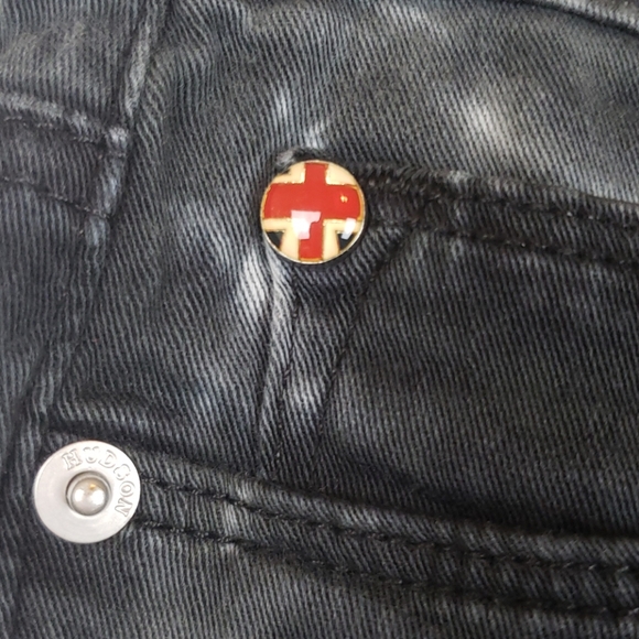 Hudson Shine Midrise Skinny Jeans - Picture 5 of 15